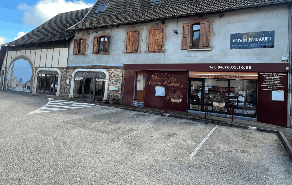 Agence - Maison Bousquet - Aoste - Isère - Pompes Funèbres de St