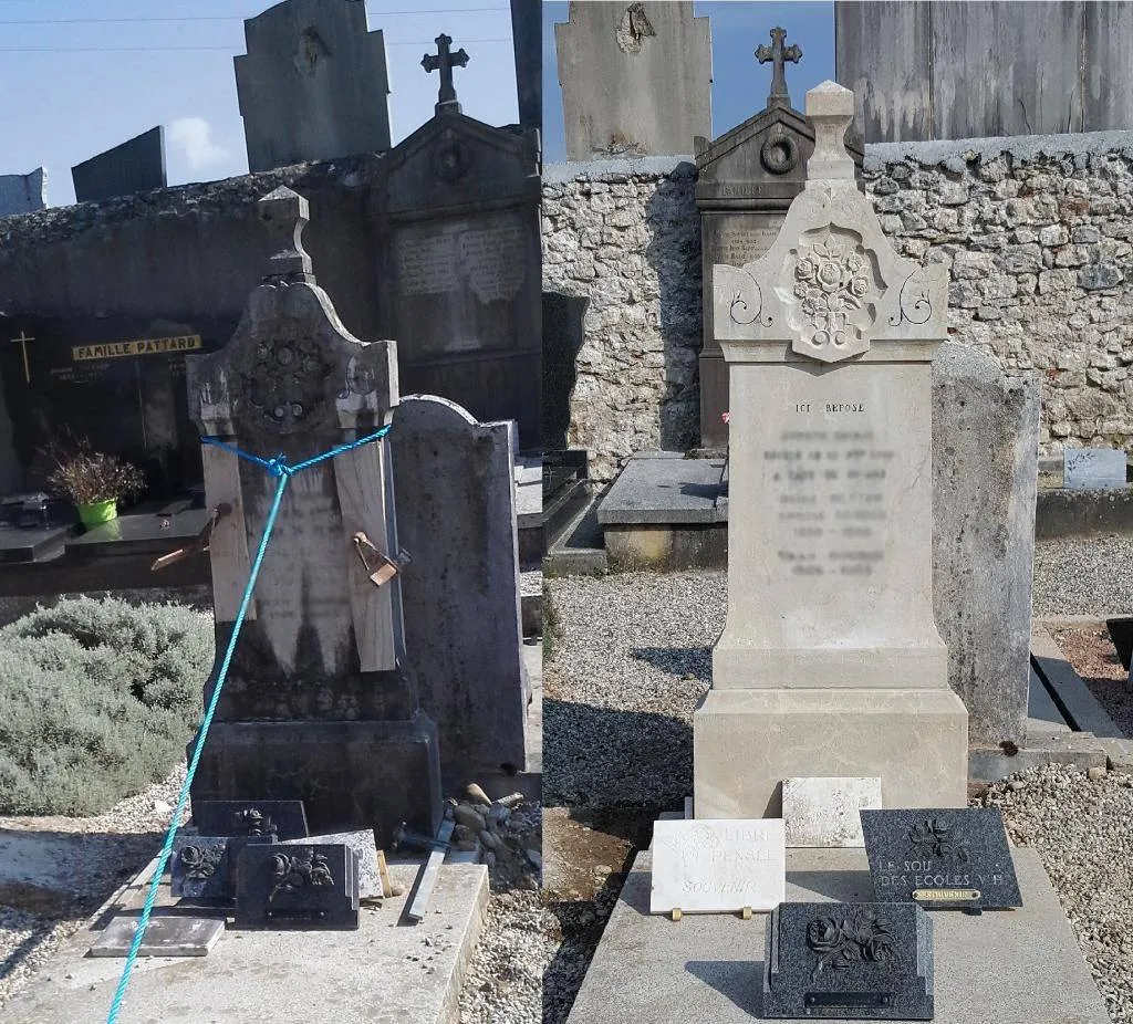 La réfection du monument